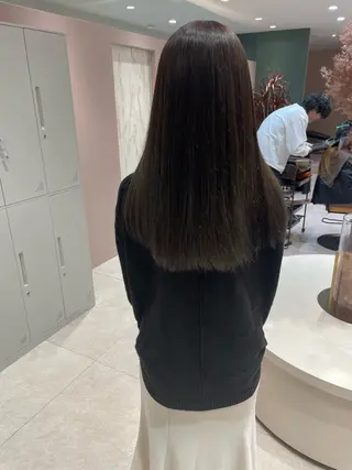 セミロング blanc hair 西中島MASARUのヘアスタイル