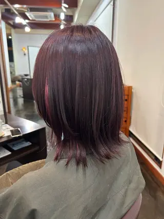 カラー 坂本 瑞季 🤍 髪質改善のヘアスタイル