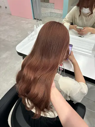 ロング Wカラー/暖色/べ ージュりく©︎🐝のヘアスタイル