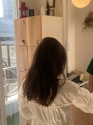 セミロング カラー ヘアアレンジ 🌱エシカル🌱 松原大将のヘアスタイル