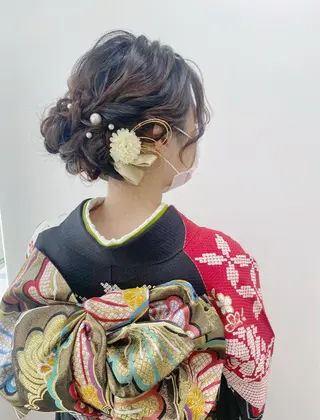 ヘアアレンジ GRANLUSSO 〜グランルッソ駅前店所属・木口 嘉美のヘアスタイル