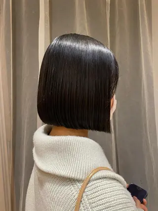 ショート なみまきパーマ/ボブ パーマ🌼杉田 萌恵のヘアスタイル