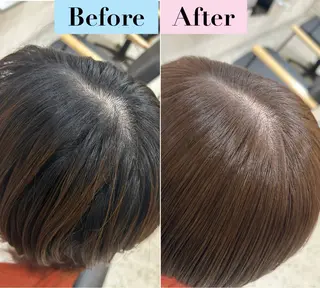 ショート カラー Memories所属・🧣艶カラー・ヘア セット Chie🧸のヘアスタイル