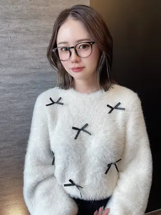 ミディアム JIEN MIUのヘアスタイル