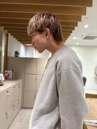 カラー メンズ miwa Yuma /メンズパーマのヘアスタイル