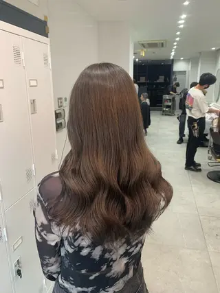 ロング カラー little 小濱彰太のヘアスタイル