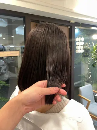 ショート hairspaPAZ所属・🌿miu /目黒区 / 透明感カラー🌿のヘアスタイル