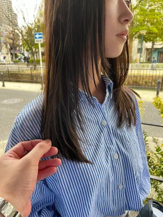 ロング 🫧髪質整形師 イケモトタクマ🎩のヘアスタイル