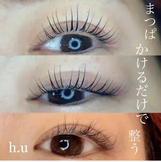 マツエク・マツパ ビューティーサロン h.uのマツエク・マツパデザイン