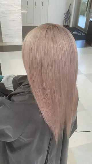 セミロング カラー B.Chance カラーリスト　ペーのヘアスタイル