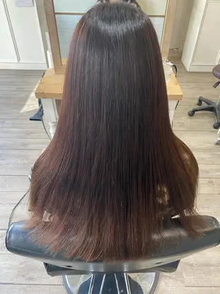 ロング kanon♡ 暖色カラー‎🤍のヘアスタイル