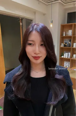 ロング chihiro / ミディアムカットのヘアスタイル