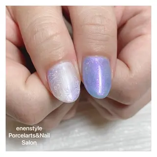 ミディアム ネイル 👑enen style👑のネイルデザイン