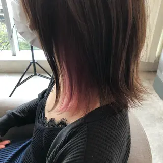 ミディアム カラー 縮毛矯正・髪質改善 支持率No1🫧北島のヘアスタイル