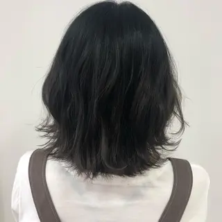 ミディアム カラー GLROW haruhiのヘアスタイル