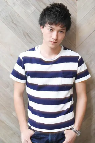 ショート メンズ Lolonois池田 代表 鍜治本颯太のヘアスタイル