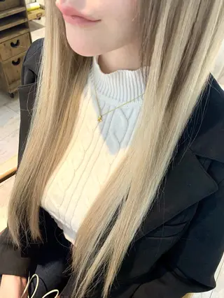 ロング ✨ハイトーン✨艶髪 ✨髪質改善✨和田のヘアスタイル