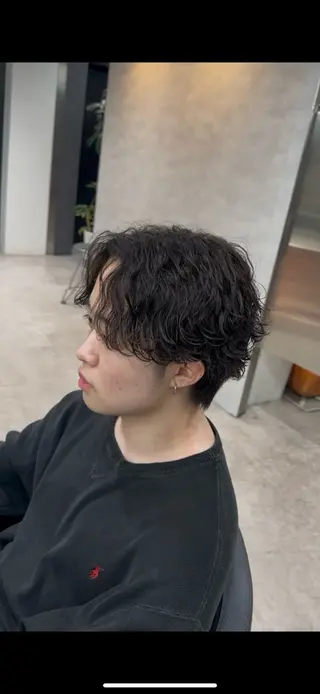 パーマ メンズ メンズパーマ全般/ 似合わせ/ジョウのヘアスタイル