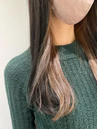 ロング カラー 【暖色カラー特化】 中山由梨のヘアスタイル