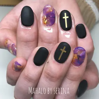 ショート カラー ネイル SUNNY BAE. SERINAのネイルデザイン