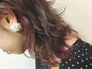 ミディアム カラー 🩷🍭中津・梅田 エリア🍬💜のヘアスタイル