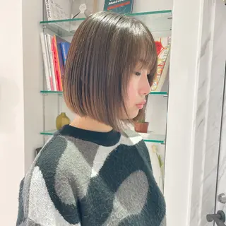 ミディアム 似合わせヘア🤍 面田法子のヘアスタイル