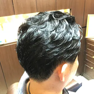 パーマ メンズ バーバーウテナ2号店所属・メンズ専門 AKIRAのヘアスタイル