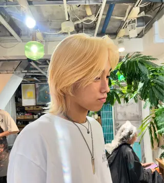 ショート カラー メンズ デザインカット/新宿 🕊️mao 🌿のヘアスタイル