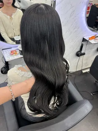 ロング カラー hair salon dot. mooda 韓国風サロン 町田店所属・韓国風ヘア🎀🩶 /♡𝓝𝓸𝓪♡のヘアスタイル