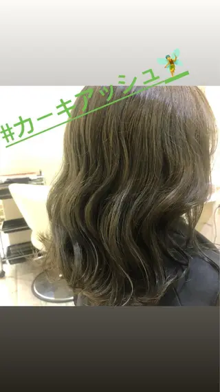 ミディアム カラー カラー特化美容師 なかもと たつひろのヘアスタイル