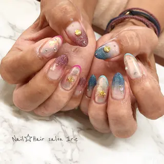 ネイル Hair salon Irie所属・與儀 知佳のネイルデザイン