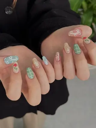 ネイル MISATO ネイリスト福岡/薬院のネイルデザイン