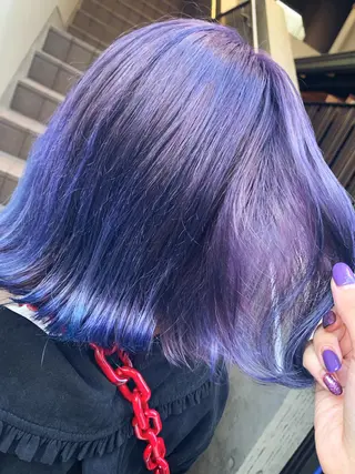 ショート カラー ヘアアレンジ Moana by HEADLIGHT所属・tomoka／ デザインカラー🌺のヘアスタイル