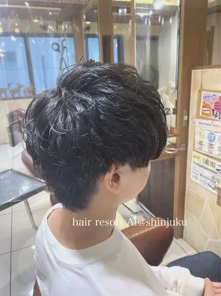 ショート パーマ ♡ヘアアレンジ♡ naraのヘアスタイル