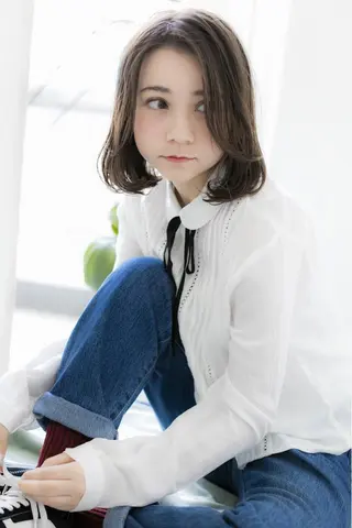 ミディアム トップスタイリスト 小澤純一のヘアスタイル