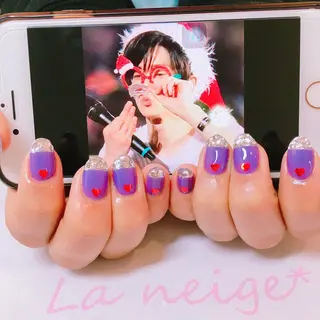ネイル La neige* yuki 🥯🍑のネイルデザイン