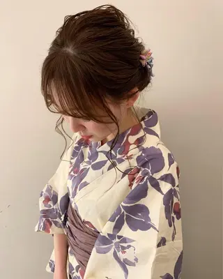 ヘアアレンジ ショートボブ💗 ヤマネシオリのヘアスタイル