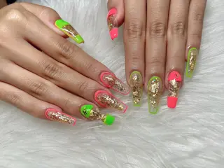 ロング ネイル 《LB》ラブリエ Nail&eyeのマツエク・マツパデザイン
