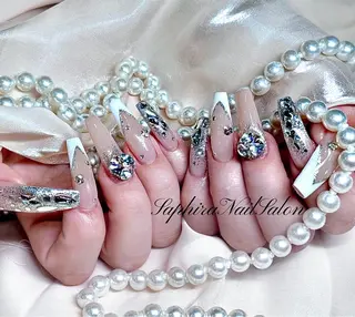 ロング カラー SaphiraNailSalon所属・Saphiraネイル サロン錦糸町のネイルデザイン