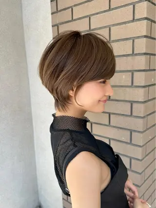 ショート カラー nex the salon coall所属・🫧似合わせショート イシダ🫧のヘアスタイル