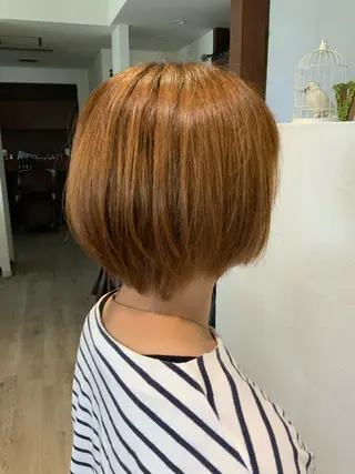 ショート 🌿ストレート🌿 髪質改善☘️シュウヤのヘアスタイル