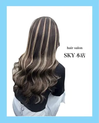 ロング カラー シールエクステの女神 🍑Momo🍑のヘアスタイル