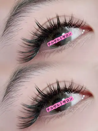 マツエク・マツパ パリジェンヌ マツエク専門店　玲子のマツエク・マツパデザイン