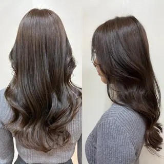 ロング カラー カラーモデル募集中 🤍中島朱音🤍のヘアスタイル