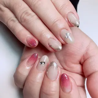 セミロング ネイル ☺︎山部 志麻☺︎のネイルデザイン