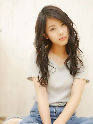 ロング カラー Lucet所属・糸井 一輝のヘアスタイル