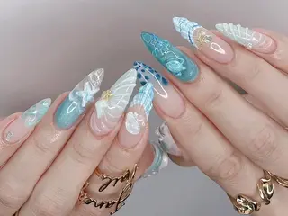 メンズ ネイル Bloom kabukiのネイルデザイン