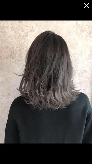 ミディアム カラー パーマ ヘアアレンジ メンズ キッズ ネイル マツエク・マツパ premier modelsのヘアスタイル