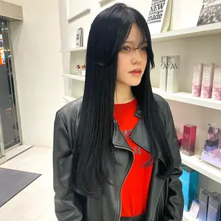 ロング カラー ParveMix 🪽鳥取彩花のヘアスタイル