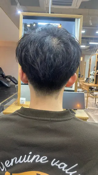 ショート 飯田 雷晟のヘアスタイル